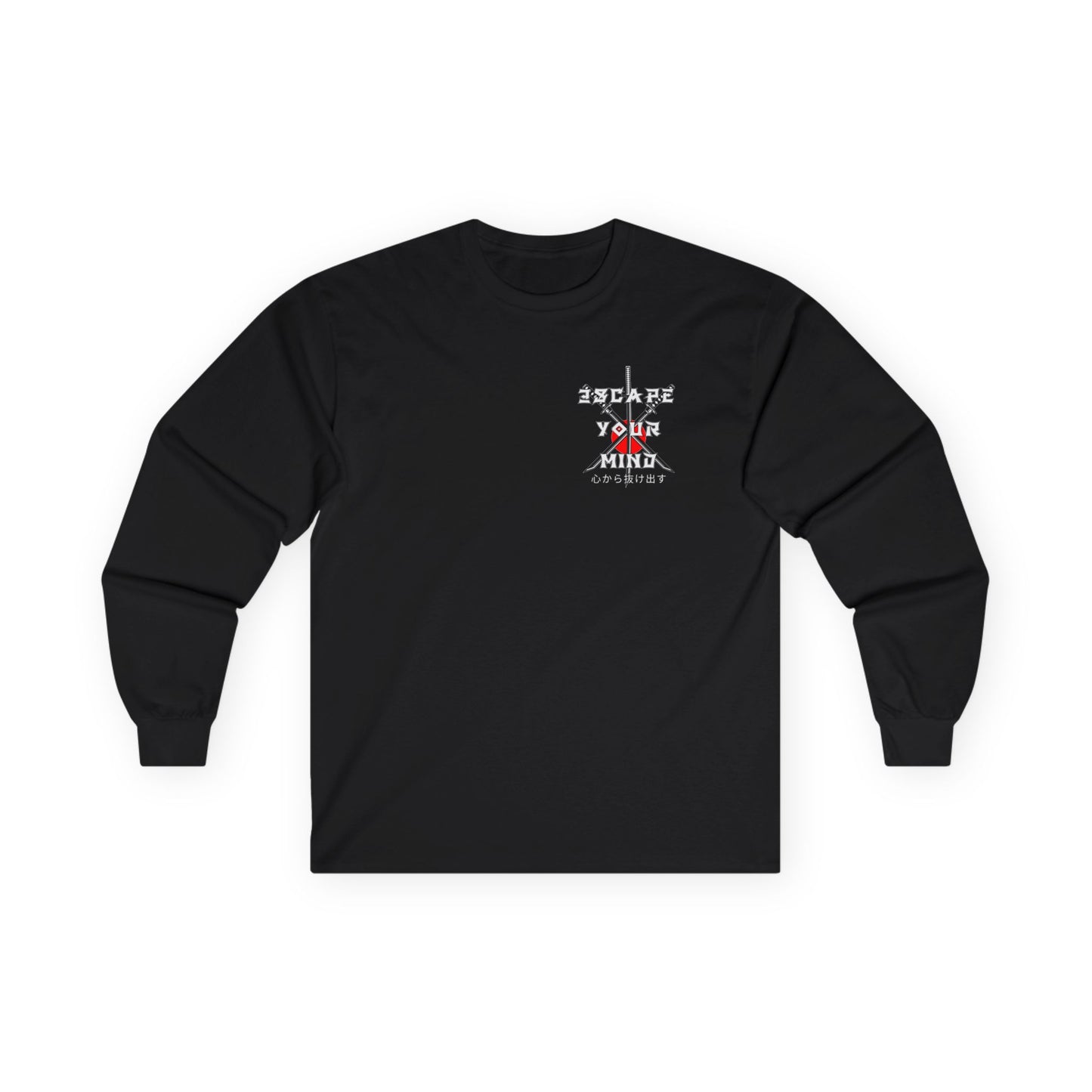 Japanese 3 Sword Unisex Long Sleeve