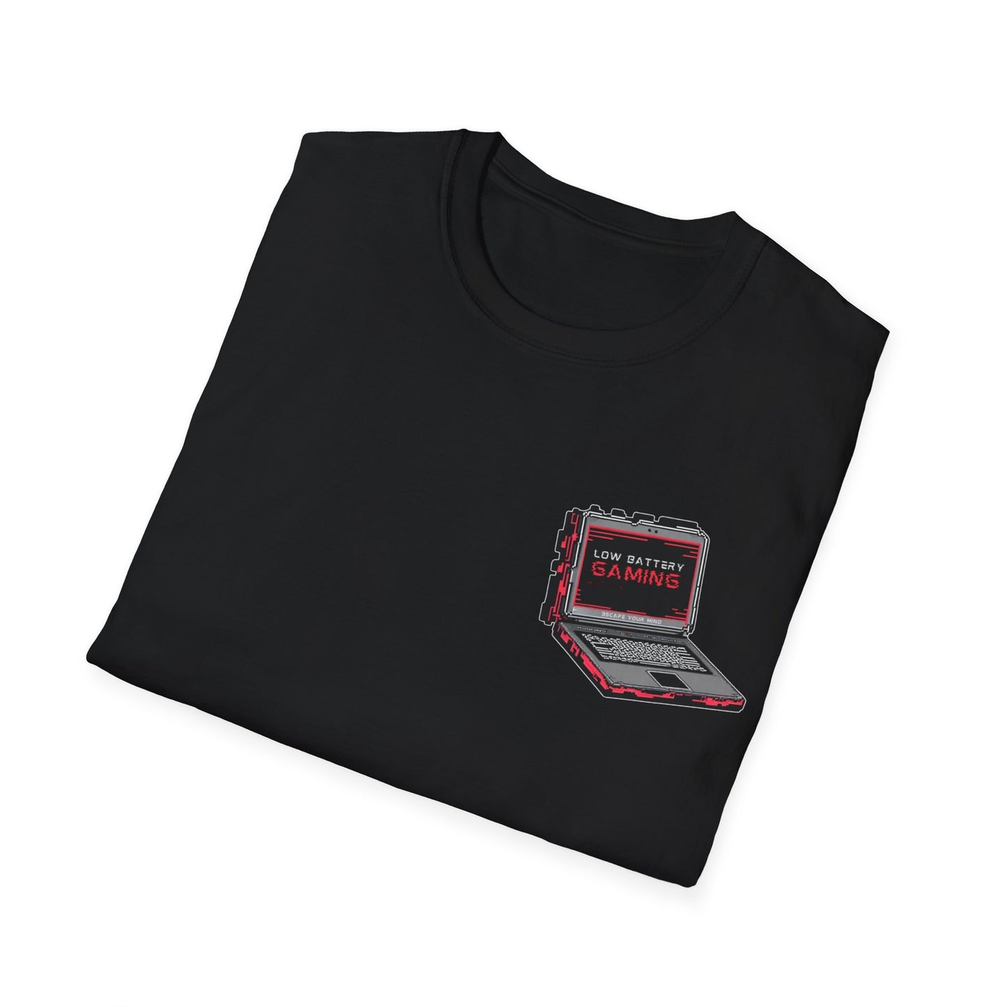 (LBG) Glitched Laptop Unisex T-Shirt