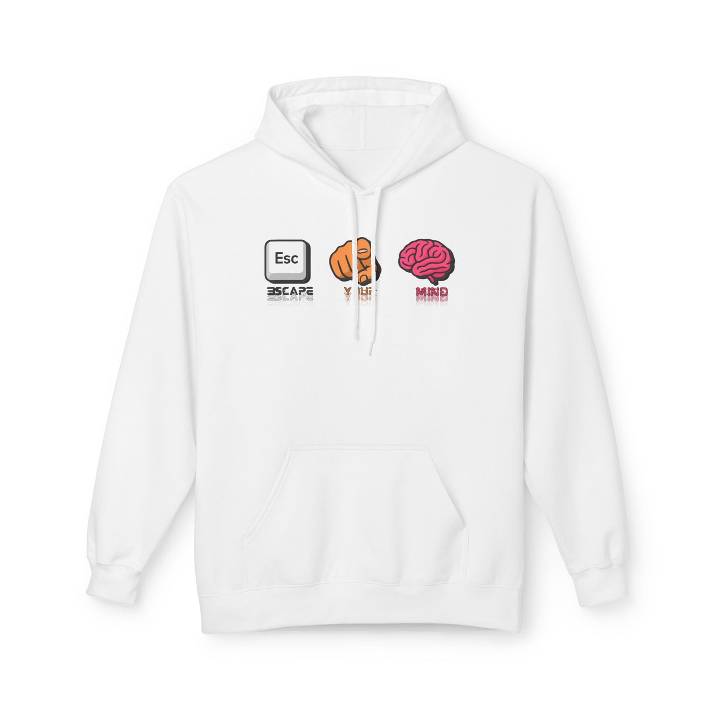 Emoticon Games Unisex Fleece Hoodie