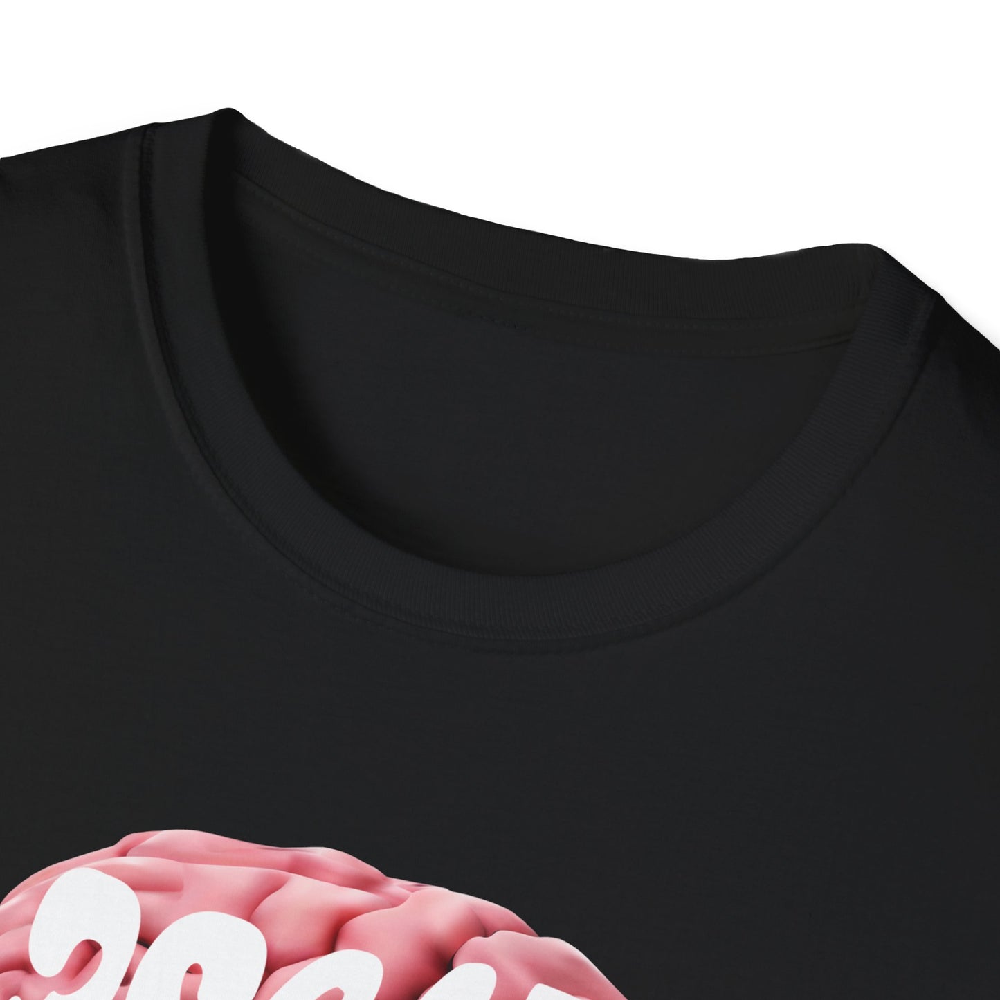 Pink 3D Brain Unisex T-Shirt