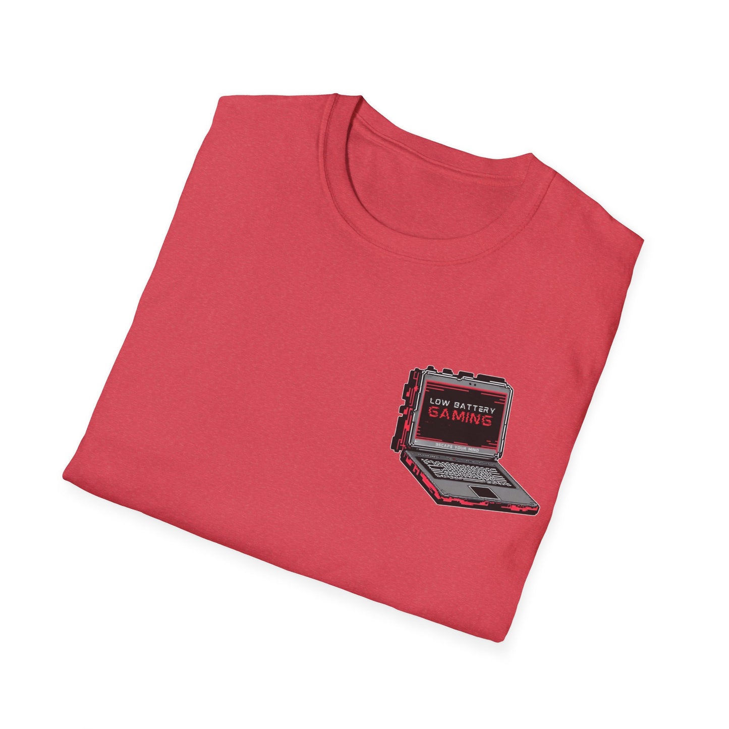 (LBG) Glitched Laptop Unisex T-Shirt