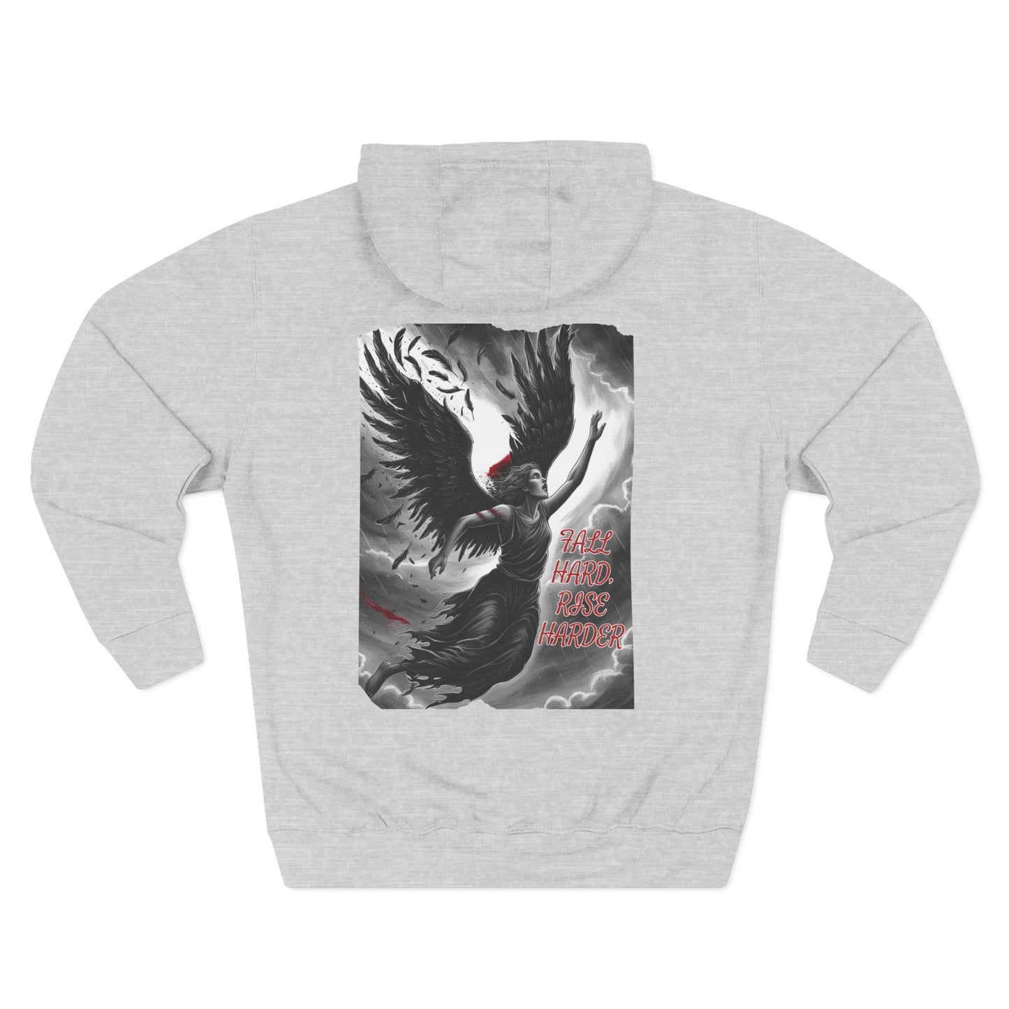 Fall Hard, Rise Harder Fleece Hoodie