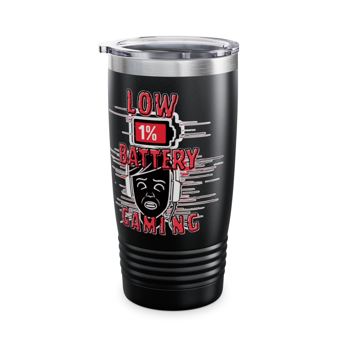 (LBG) Glitched Low Battery Gaming Tumbler (20oz)