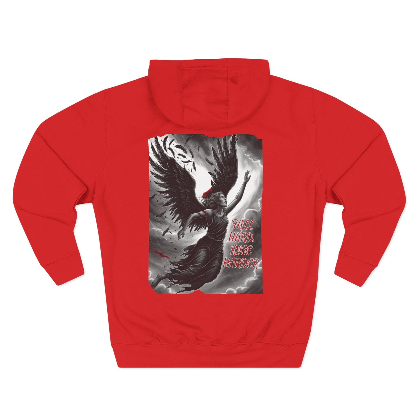 Fall Hard, Rise Harder Fleece Hoodie