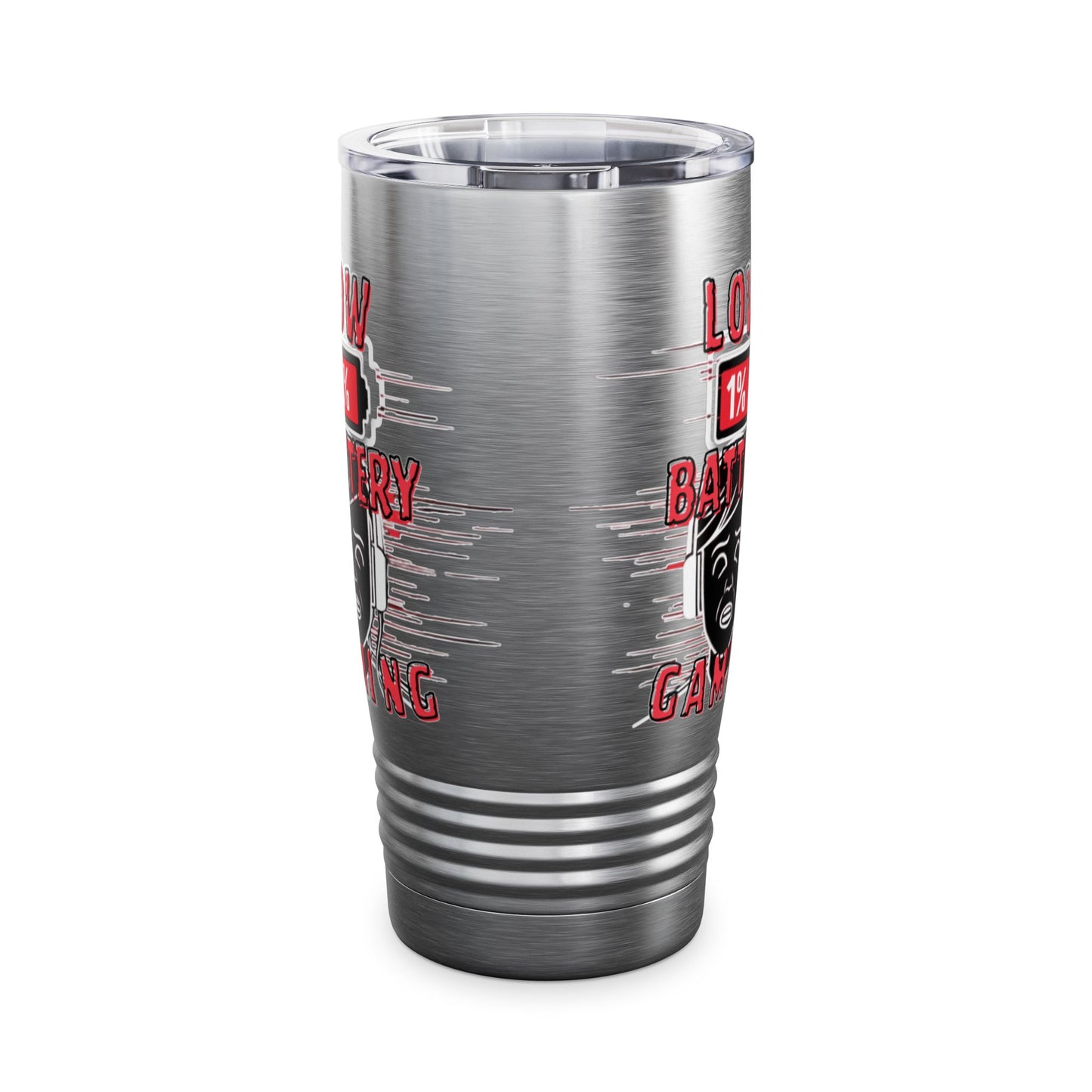 (LBG) Glitched Low Battery Gaming Tumbler (20oz)