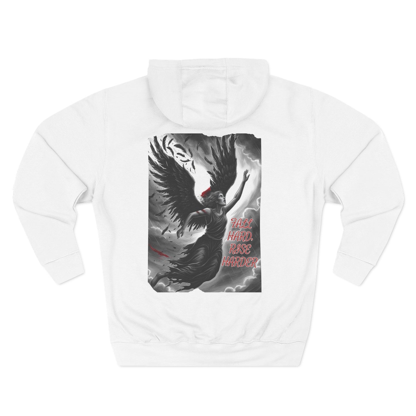 Fall Hard, Rise Harder Fleece Hoodie