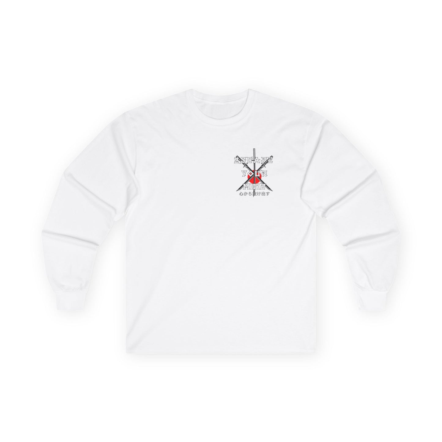 Japanese 3 Sword Unisex Long Sleeve