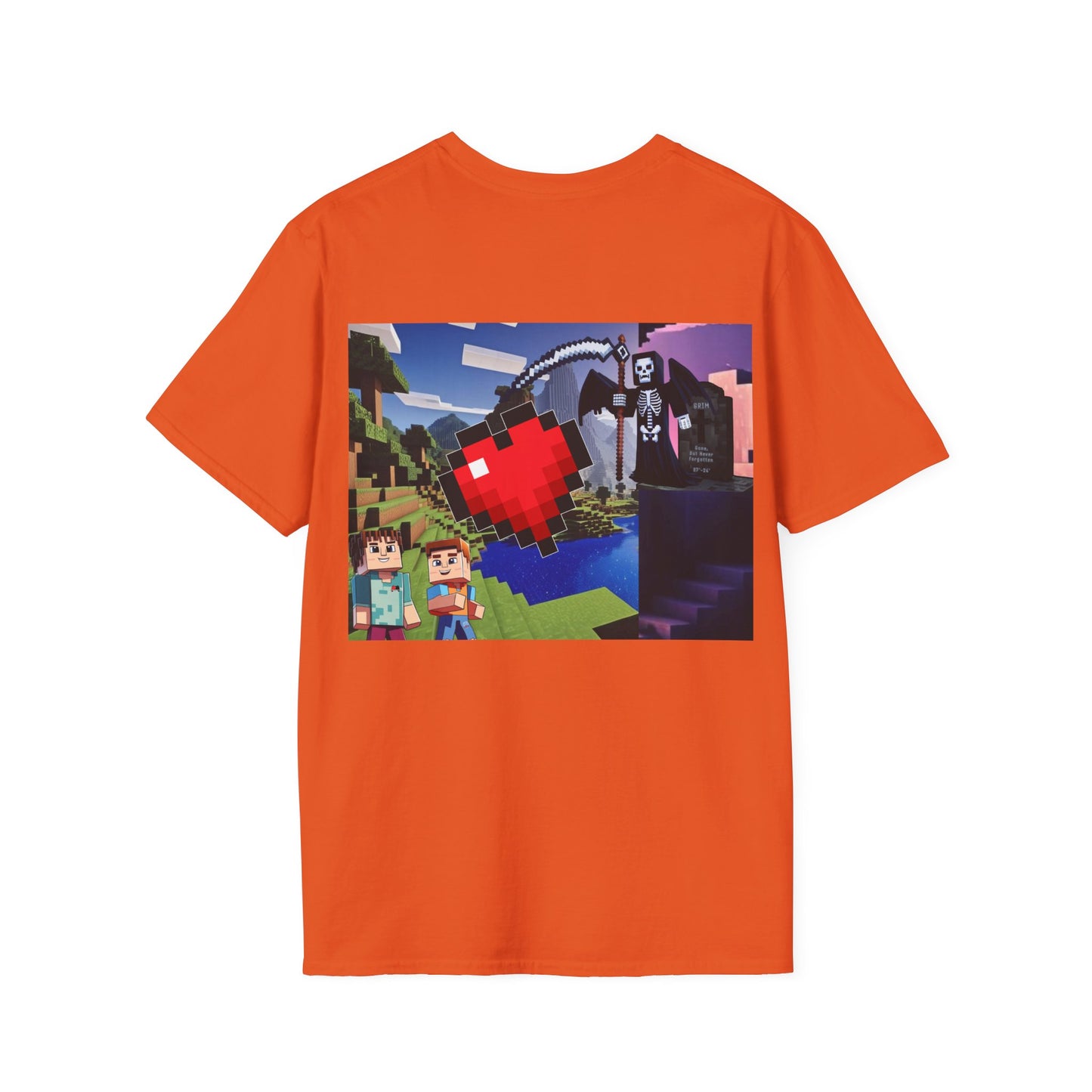 (LBG) Grim Memorial Tee - Minecraft Edition
