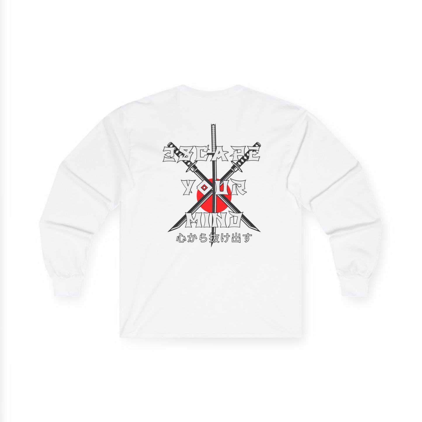 Japanese 3 Sword Unisex Long Sleeve