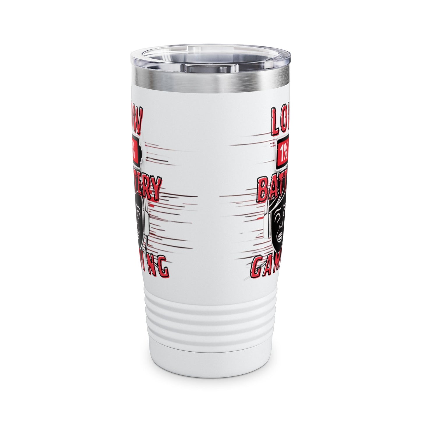 (LBG) Glitched Low Battery Gaming Tumbler (20oz)