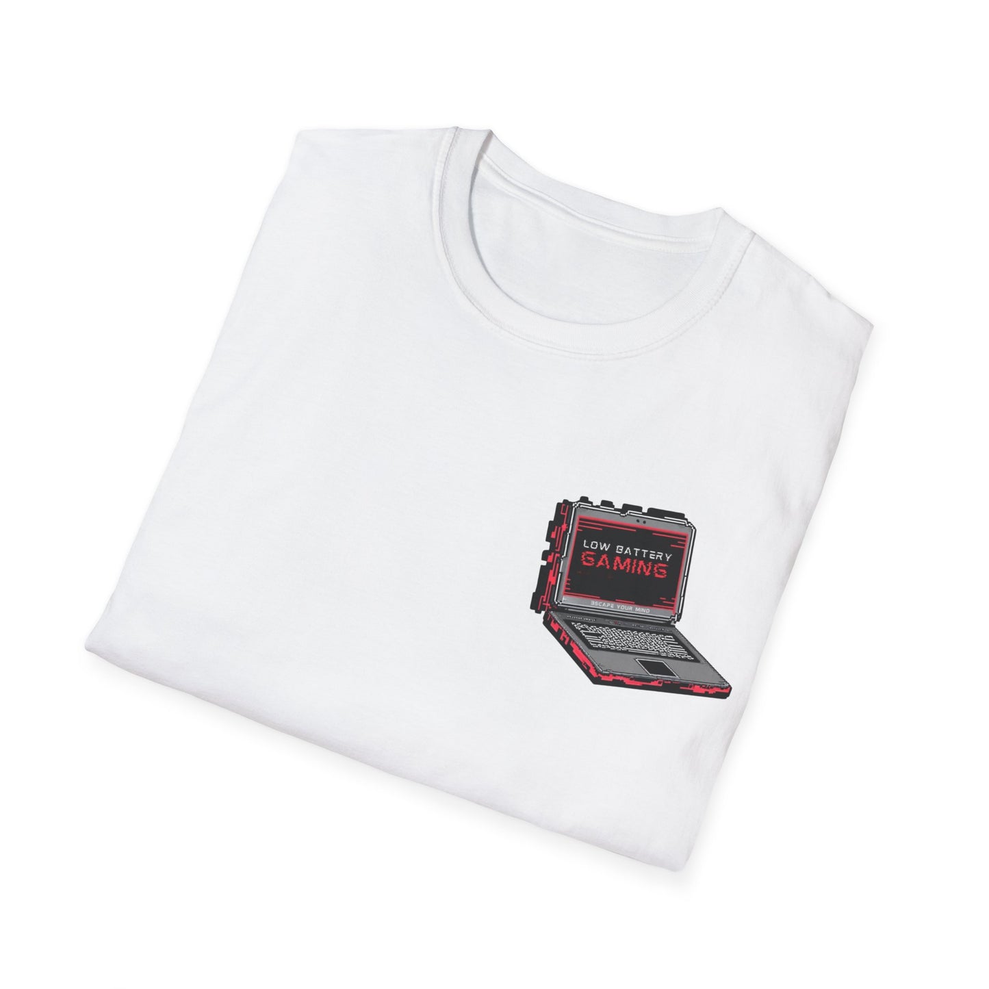 (LBG) Glitched Laptop Unisex T-Shirt