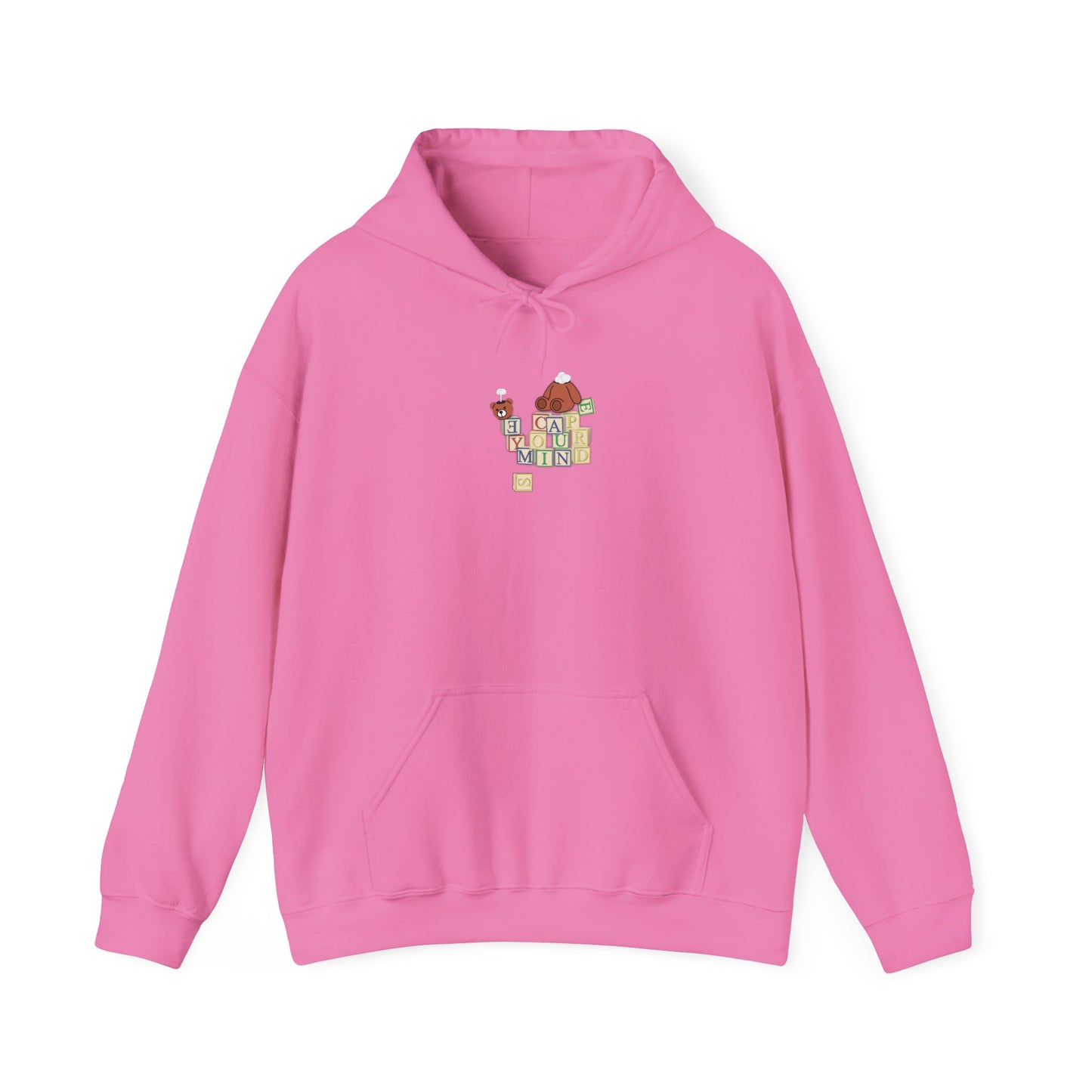 Bear W/ Building Blocks Unisex Hoodie