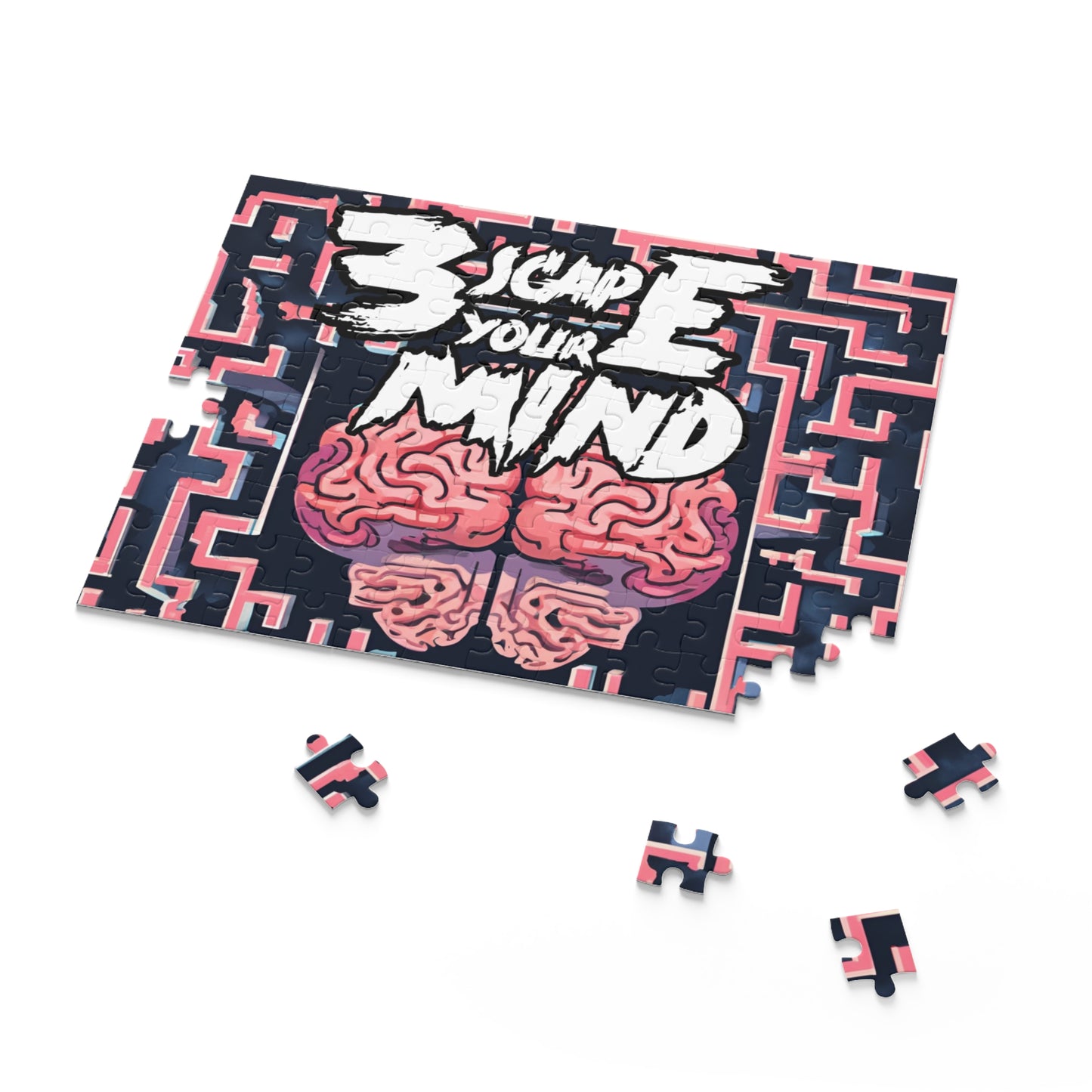 The Brain is A Maze Puzzle (120, 252, 500-Piece)