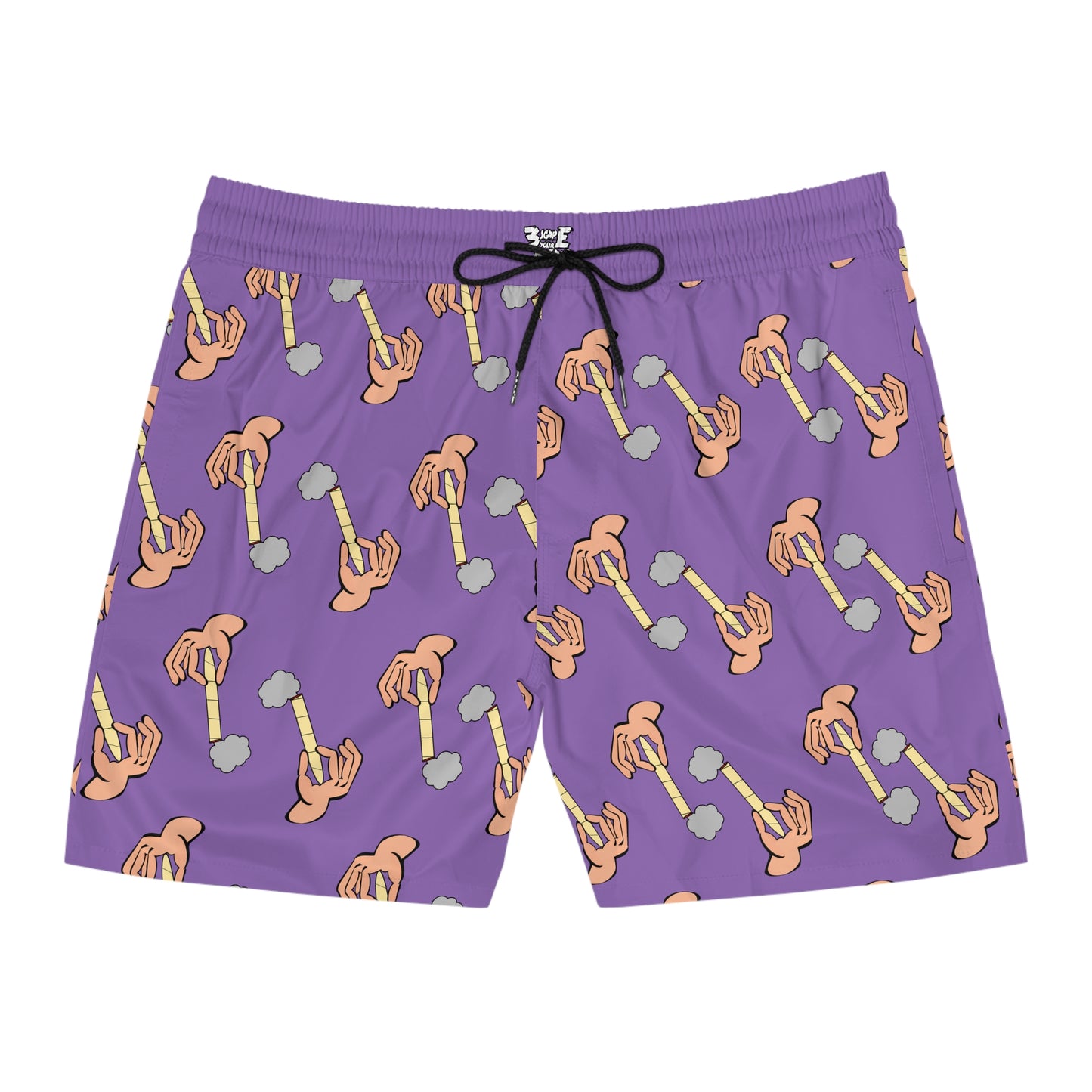 Purple Hand Of Joint Swim Shorts