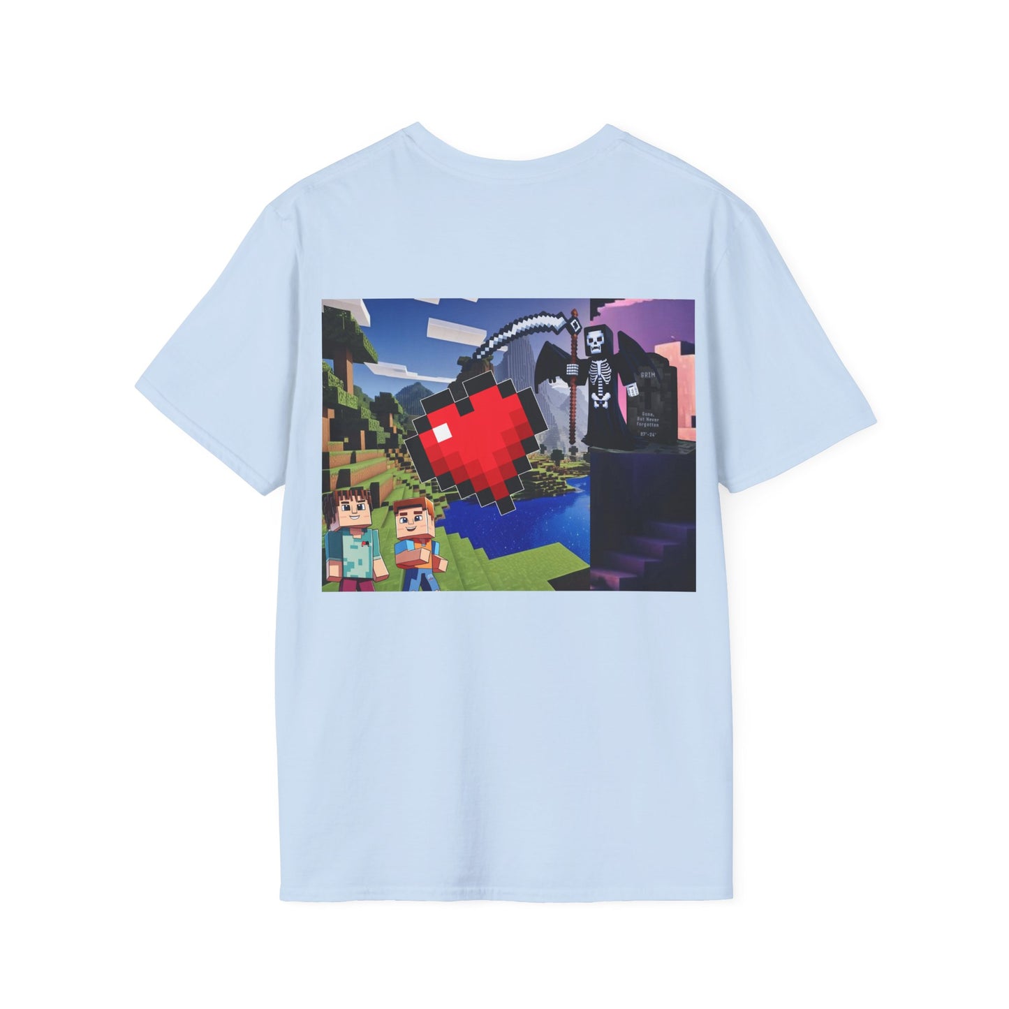 (LBG) Grim Memorial Tee - Minecraft Edition