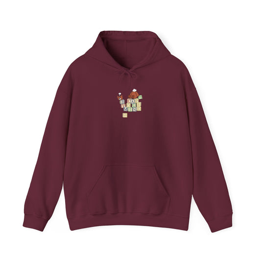 Bear W/ Building Blocks Unisex Hoodie