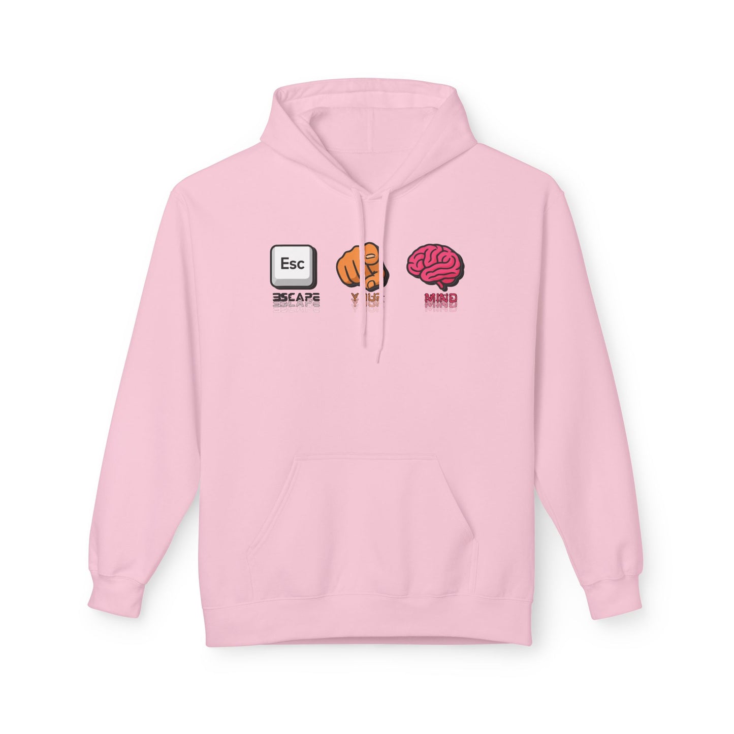 Emoticon Games Unisex Fleece Hoodie
