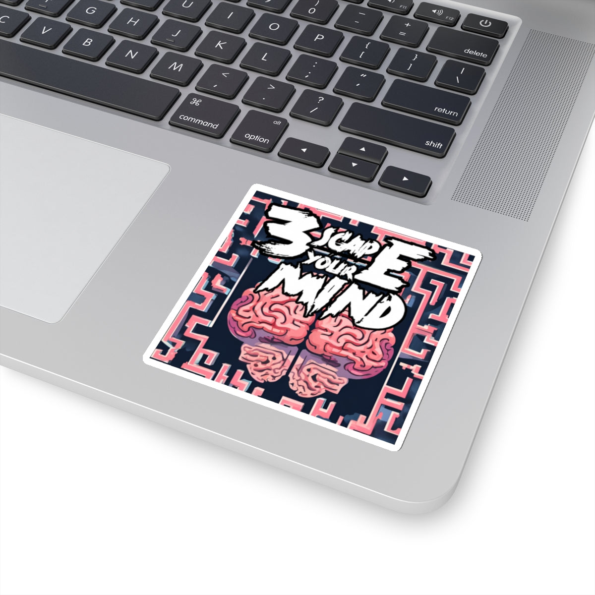 Brain Is A Maze Kiss-Cut Sticker