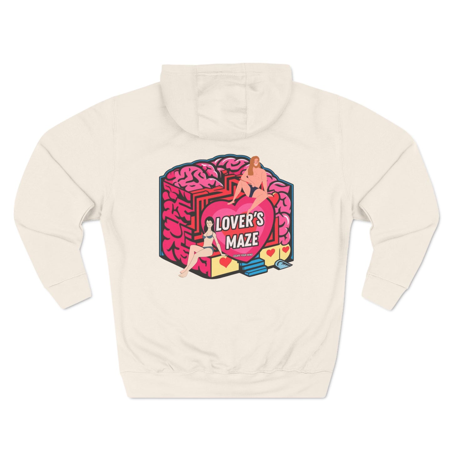 Lover's Maze Fleece Hoodie