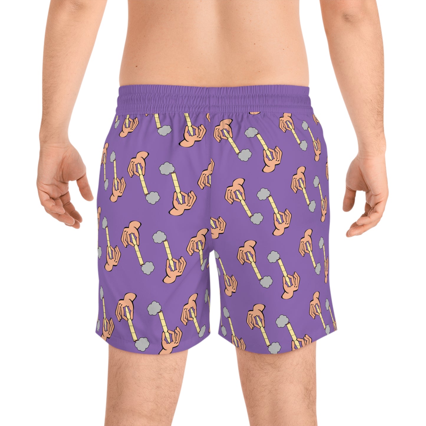 Purple Hand Of Joint Swim Shorts