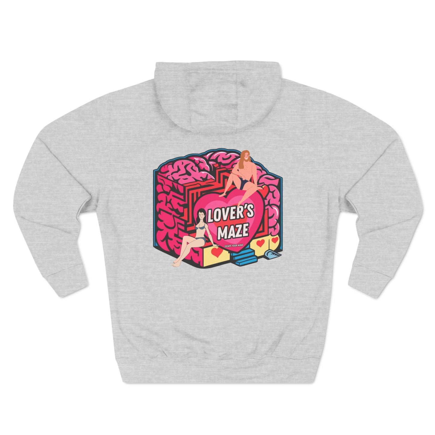 Lover's Maze Fleece Hoodie