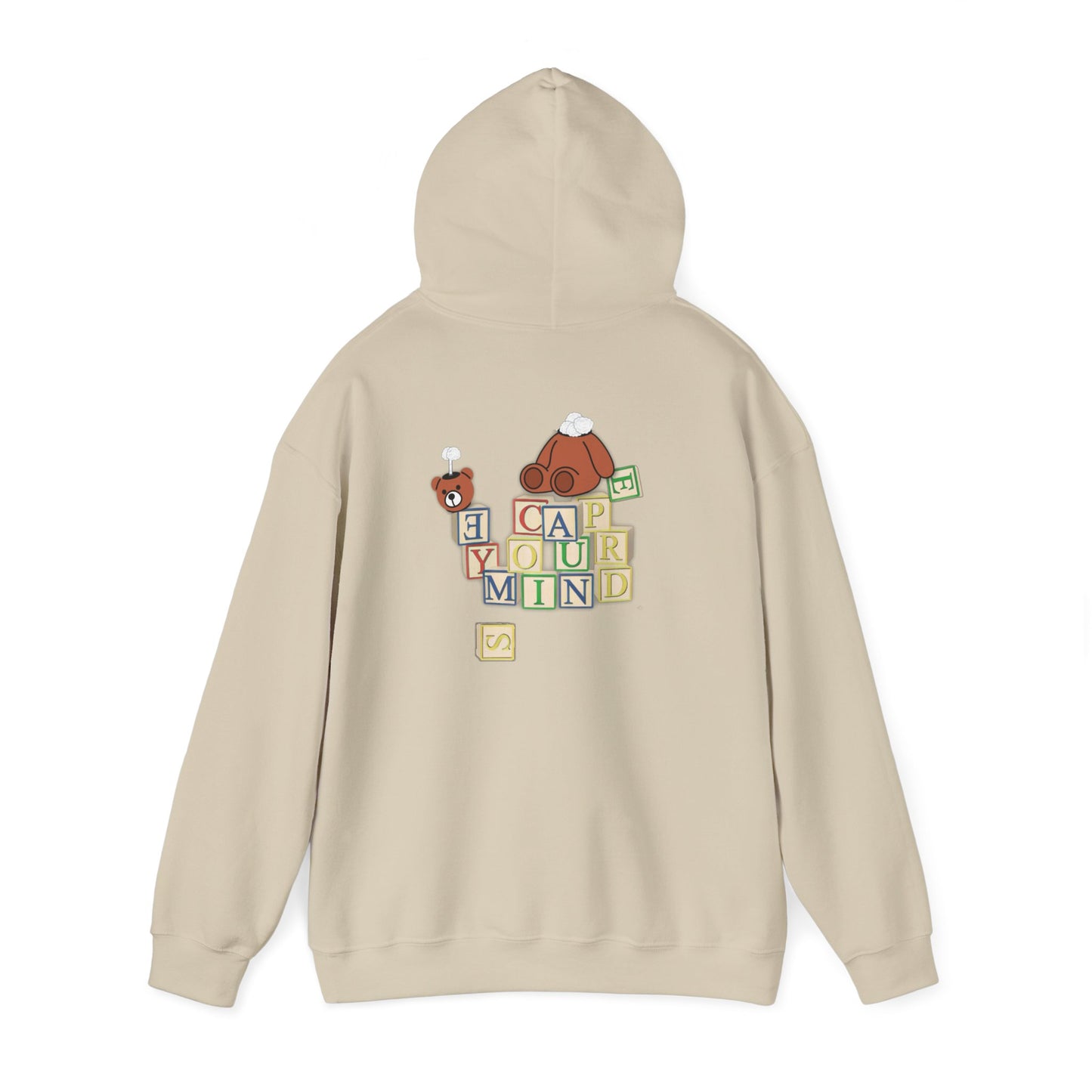 Bear W/ Building Blocks Unisex Hoodie