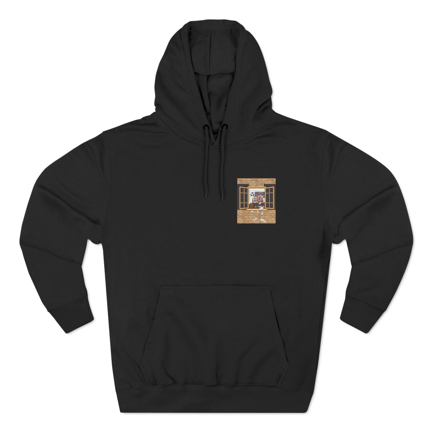 Uh-Oh! Brain Fleece Hoodie