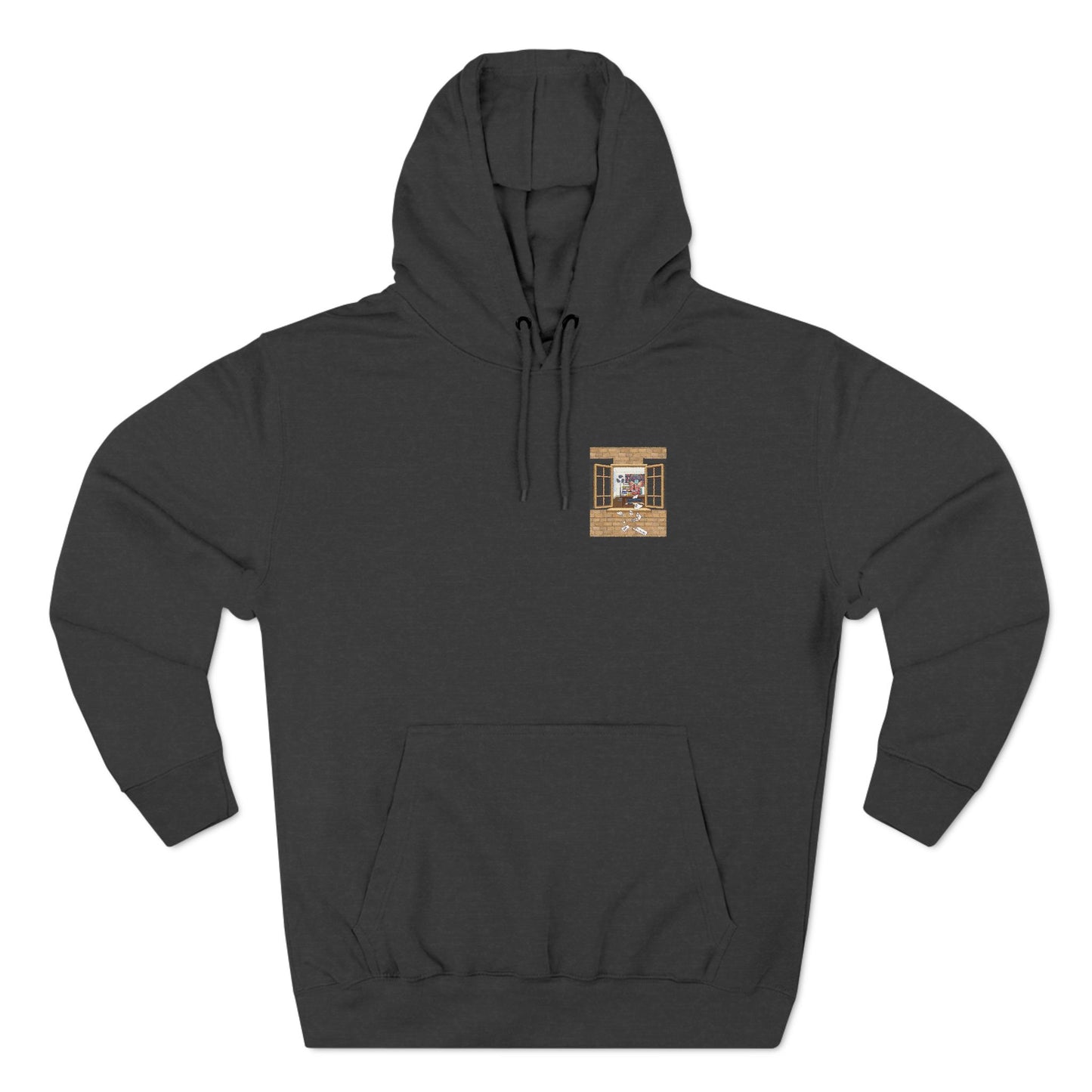 Uh-Oh! Brain Fleece Hoodie