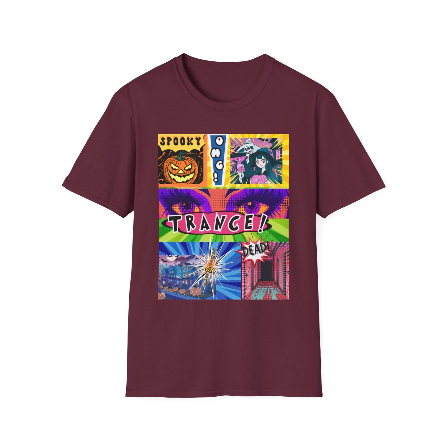 Halloween Pop Art Style T-Shirt