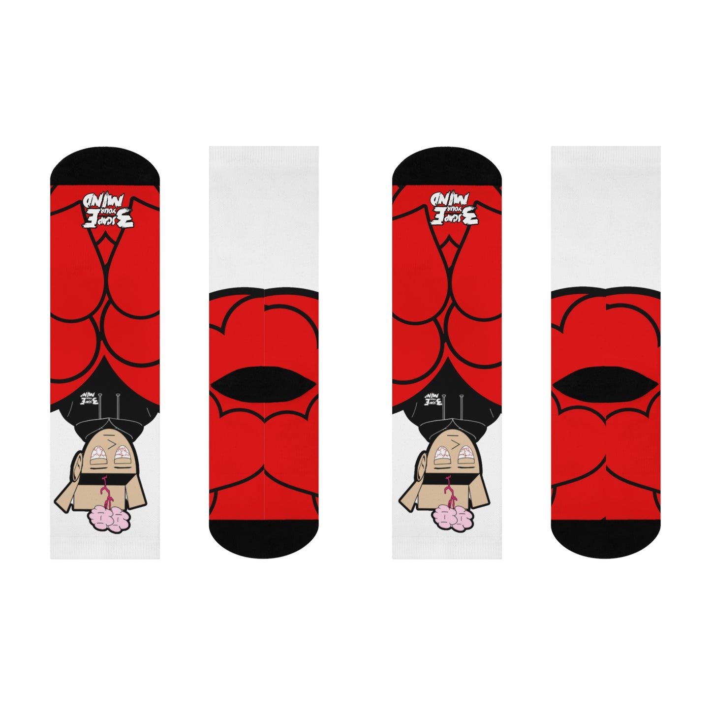 3YM Mascot in Love Socks