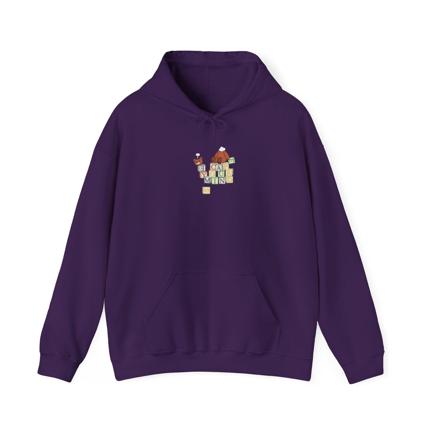 Bear W/ Building Blocks Unisex Hoodie