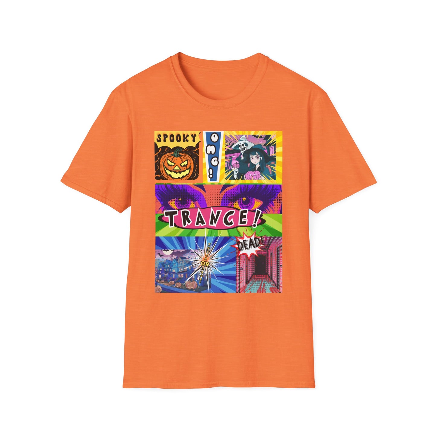 Halloween Pop Art Style T-Shirt