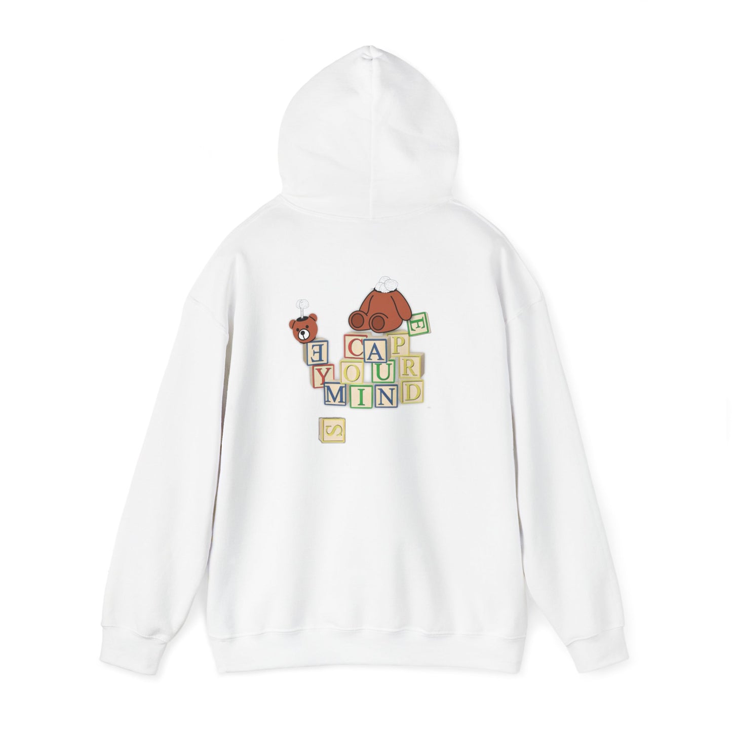 Bear W/ Building Blocks Unisex Hoodie