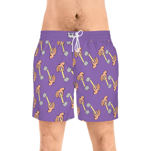 Purple Hand Of Joint Swim Shorts