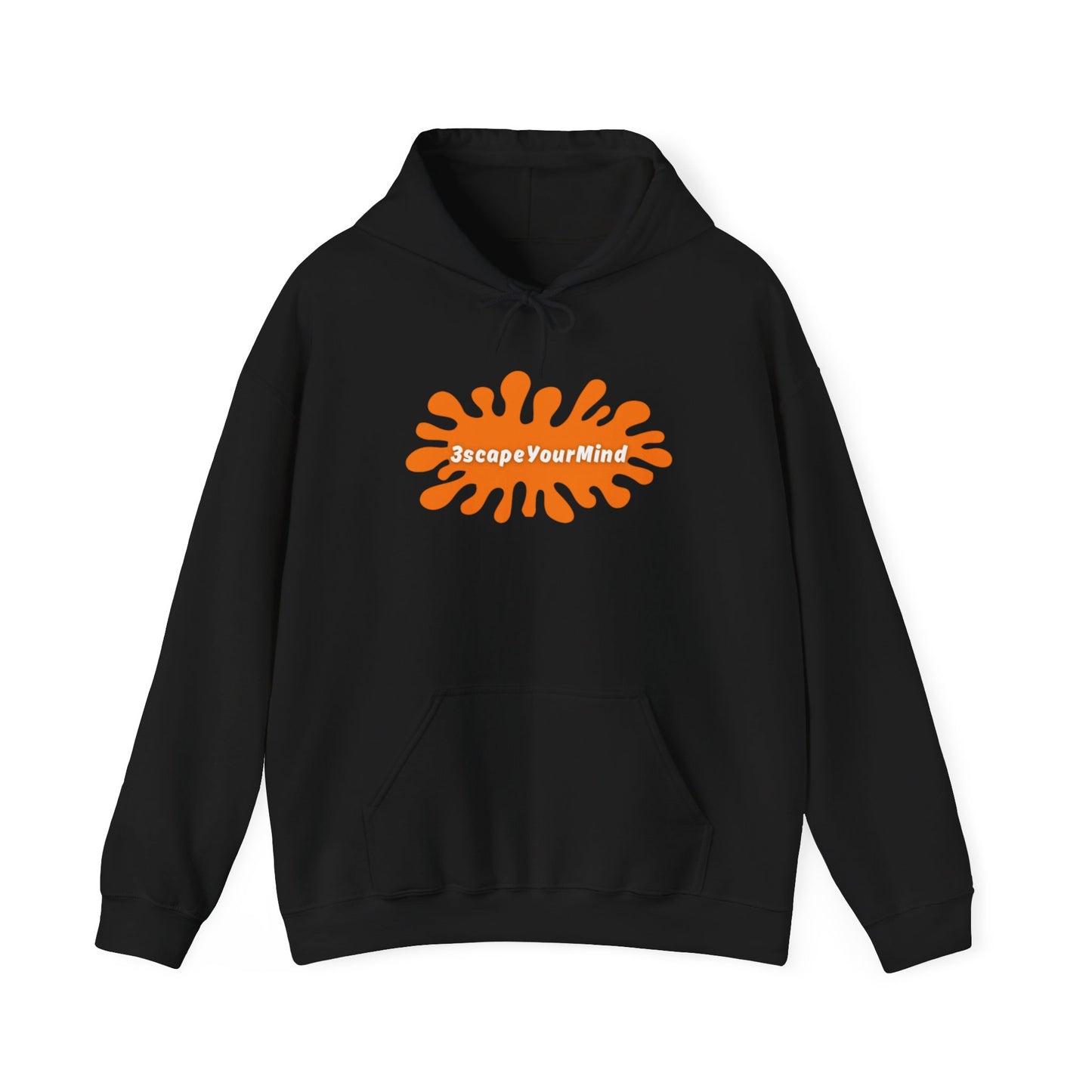 3scape Your Mind Splatter Logo Hoodie