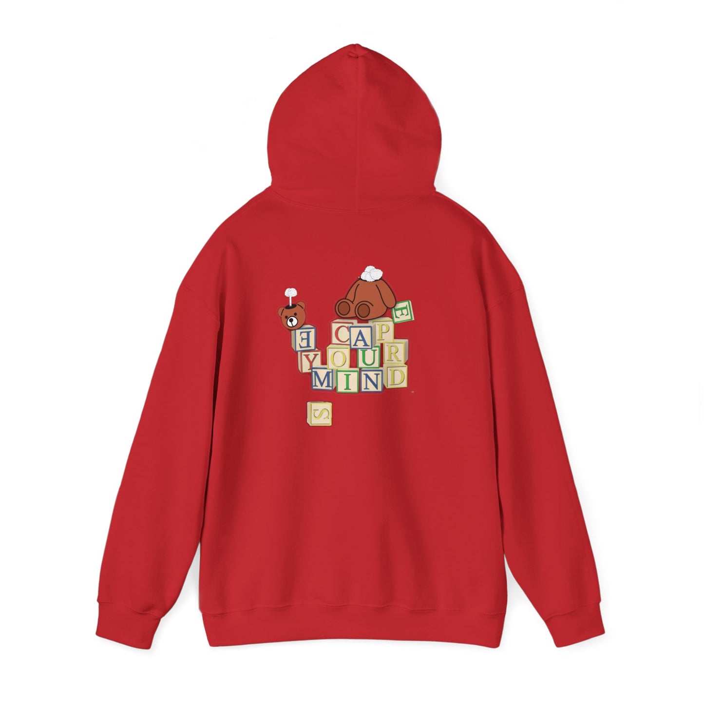 Bear W/ Building Blocks Unisex Hoodie