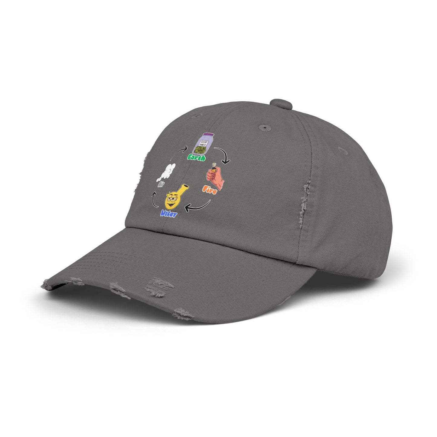 Elements Distressed Dad Hat