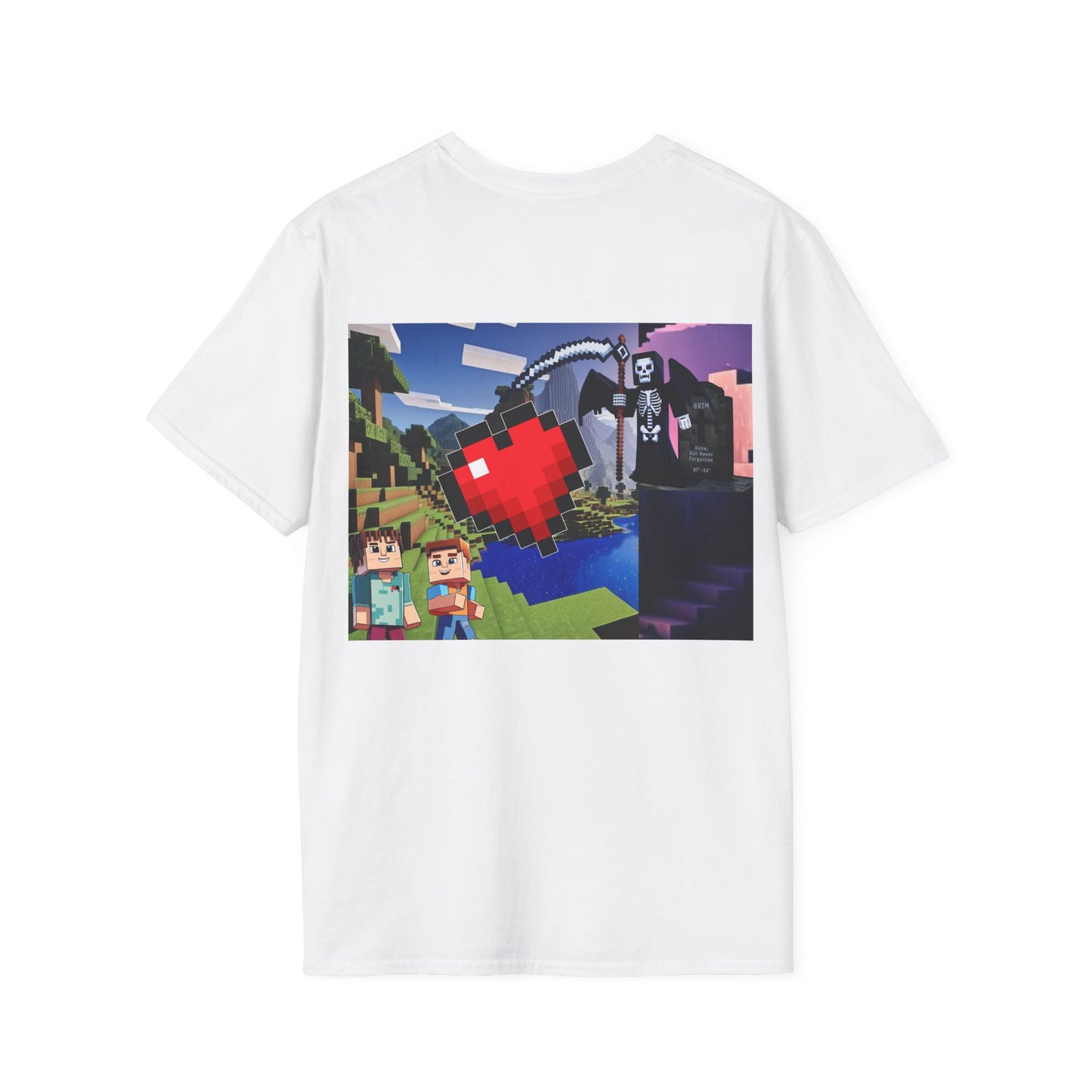 (LBG) Grim Memorial Tee - Minecraft Edition