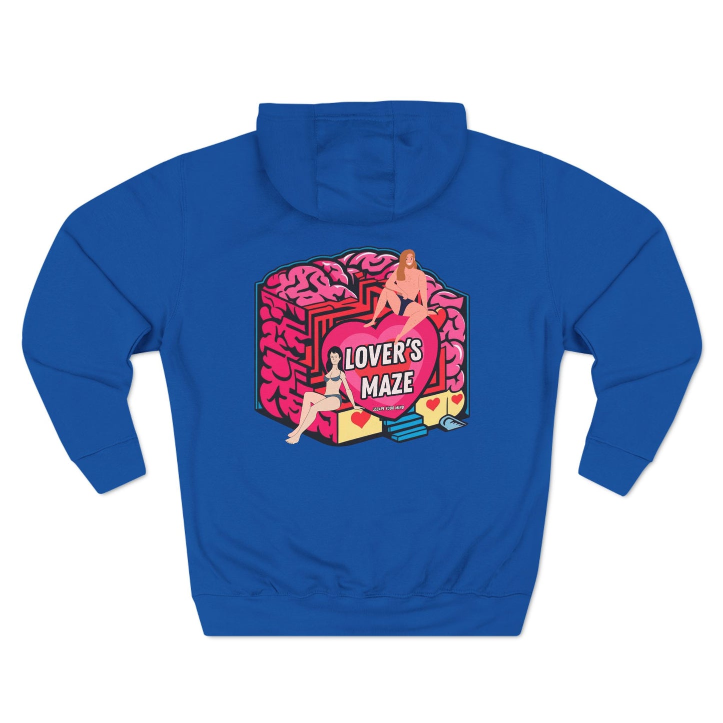 Lover's Maze Fleece Hoodie