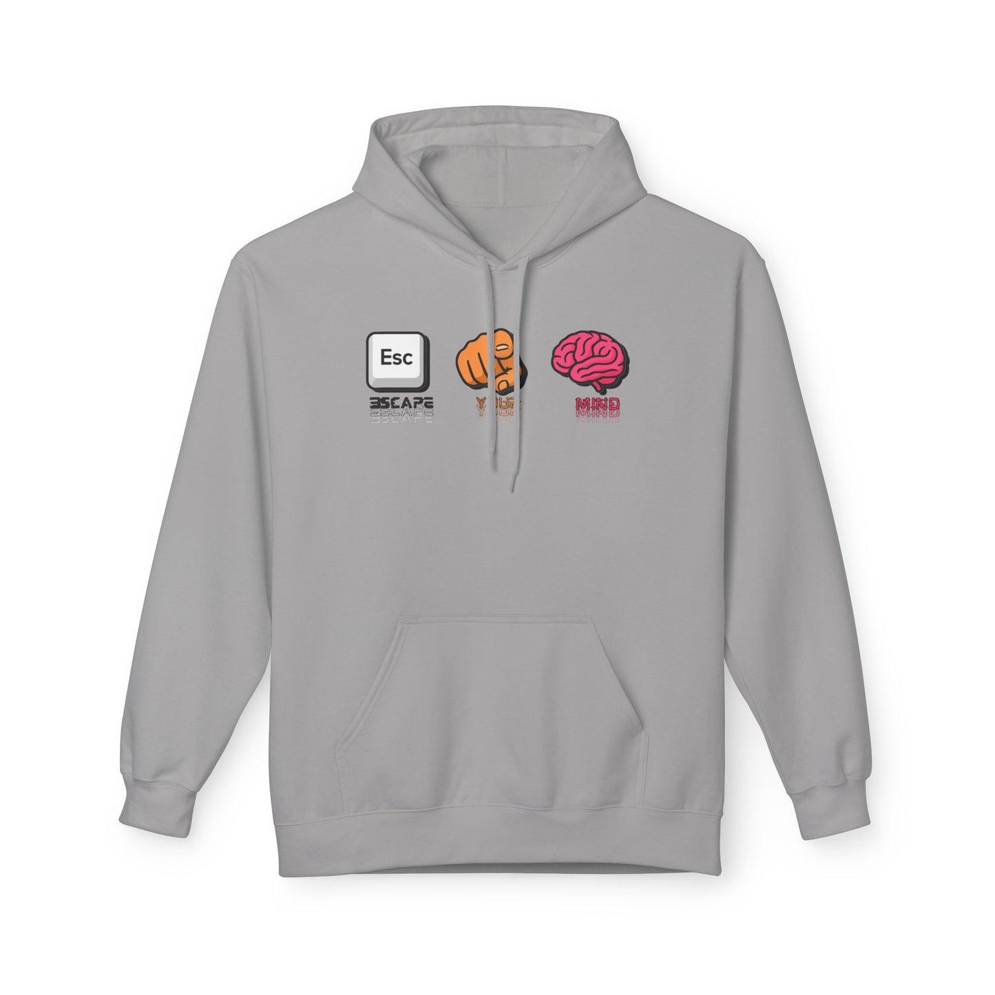 Emoticon Games Unisex Fleece Hoodie
