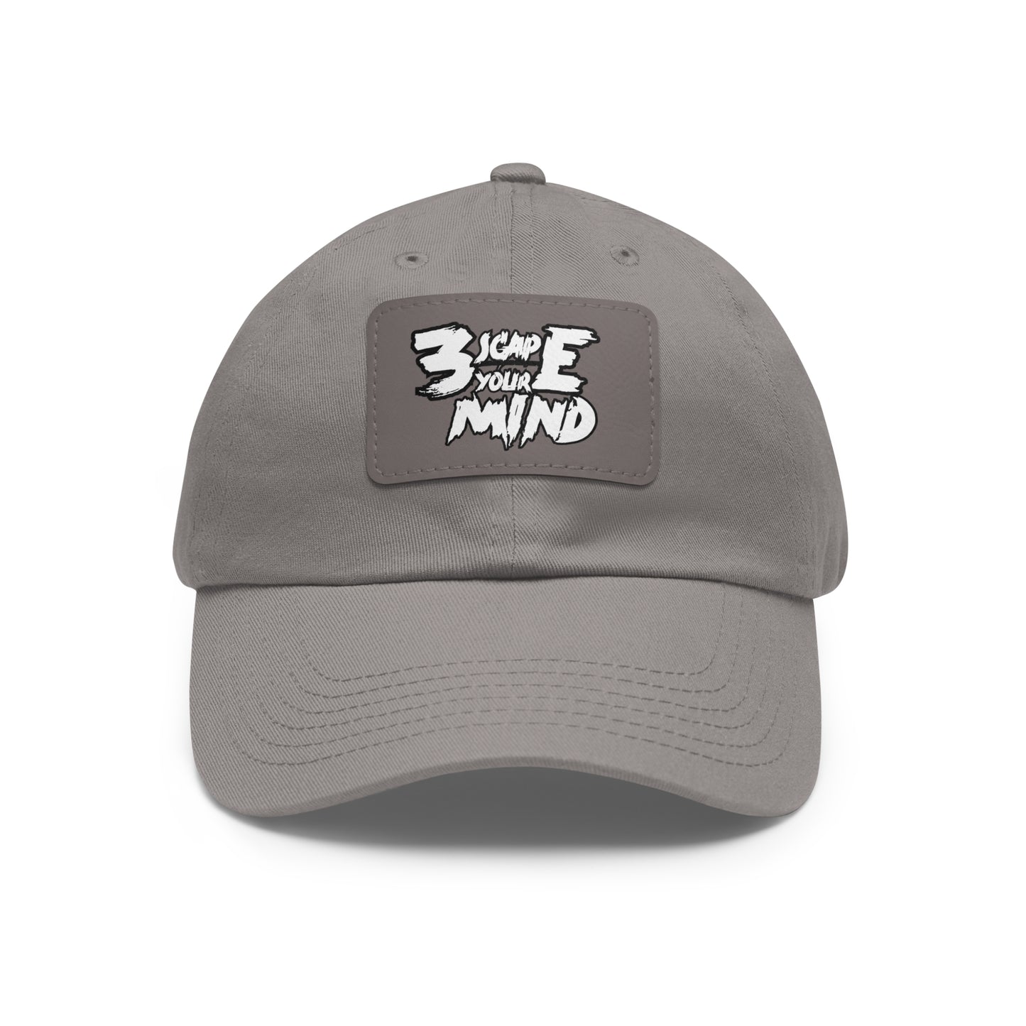 Escape Your Mind Dad Hat (Leather Patch)