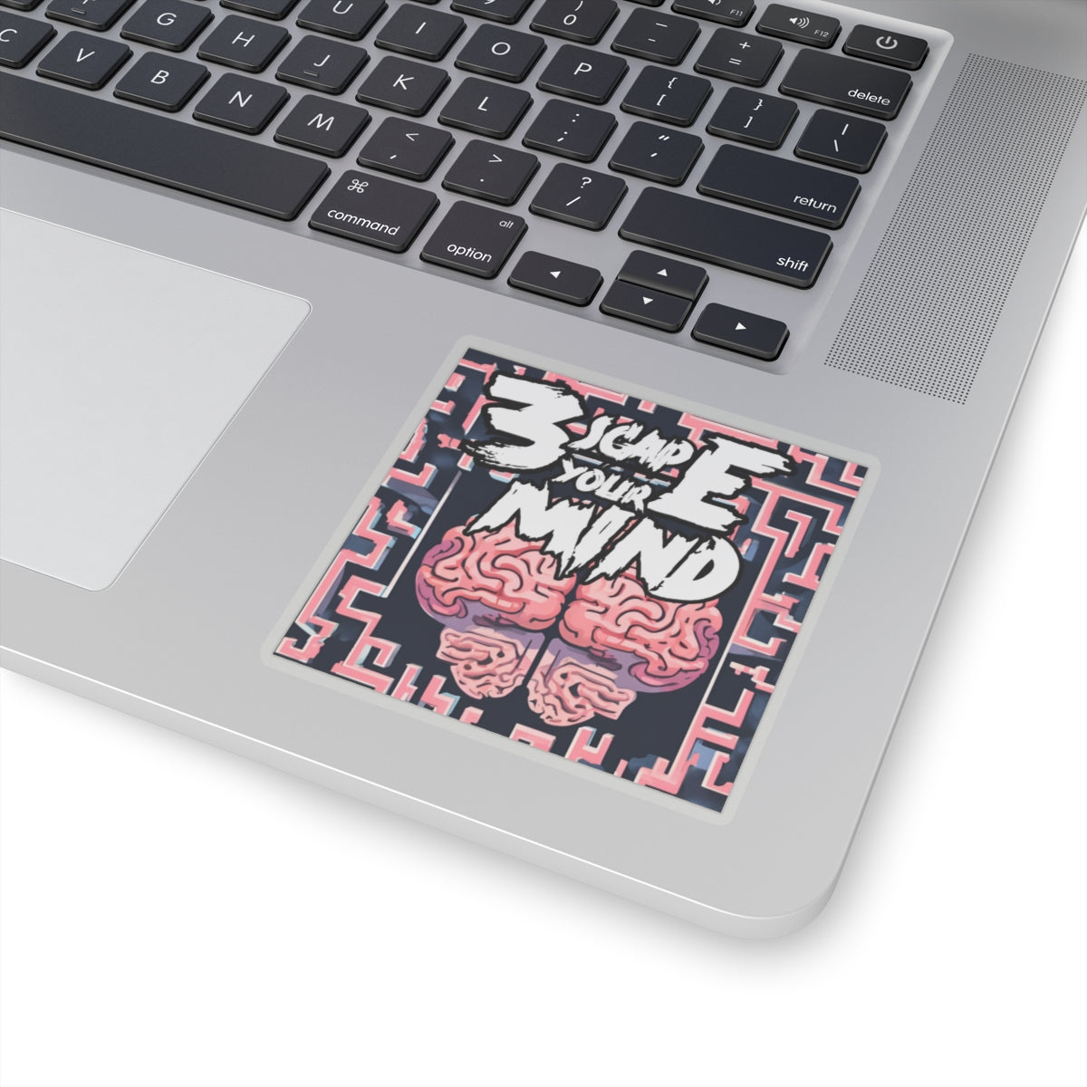 Brain Is A Maze Kiss-Cut Sticker