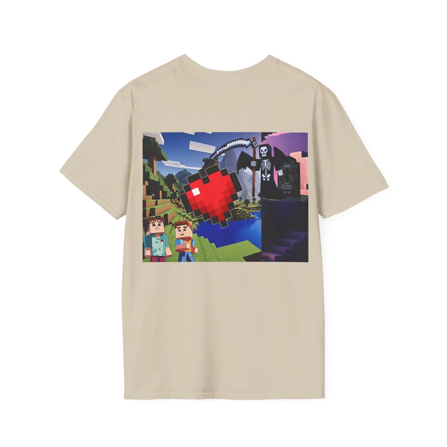 (LBG) Grim Memorial Tee - Minecraft Edition