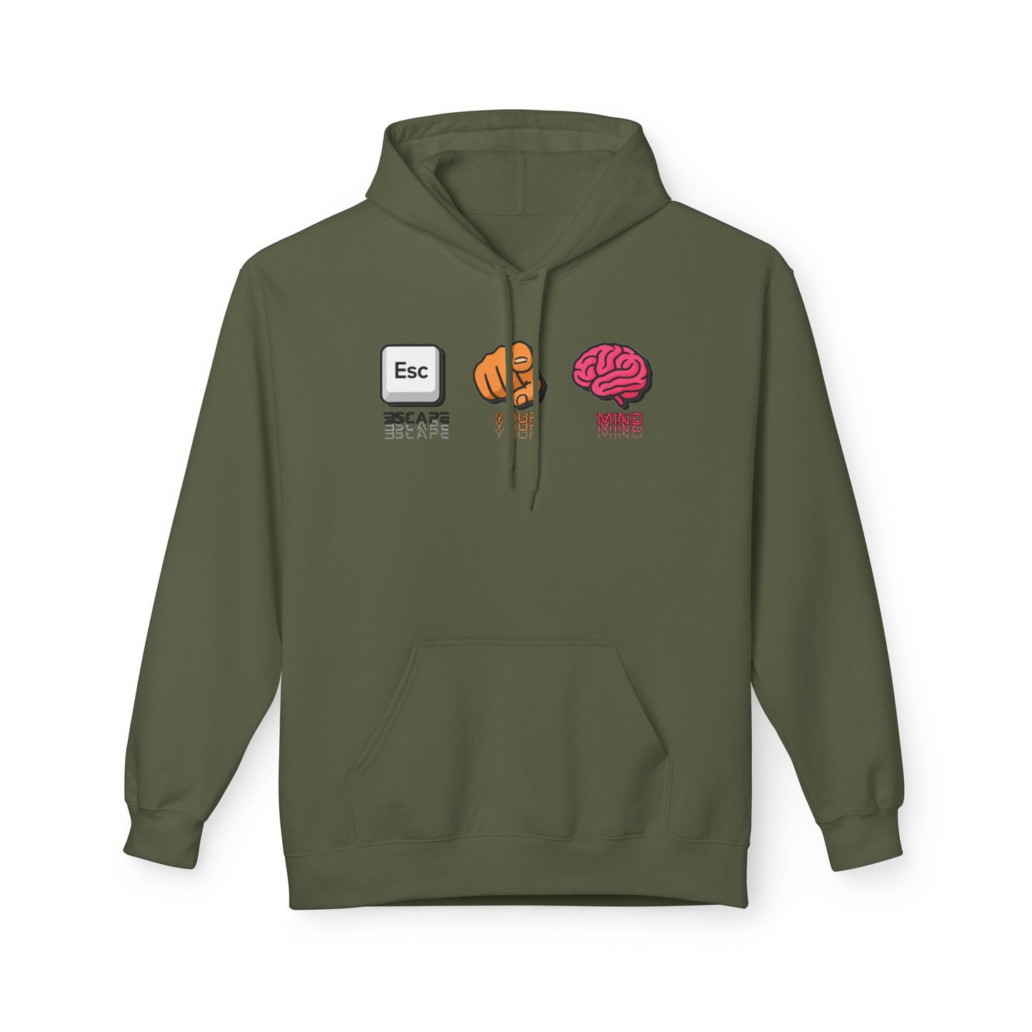 Emoticon Games Unisex Fleece Hoodie