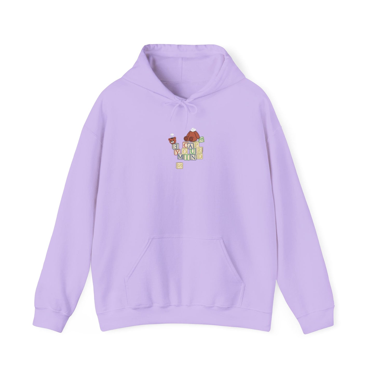 Bear W/ Building Blocks Unisex Hoodie