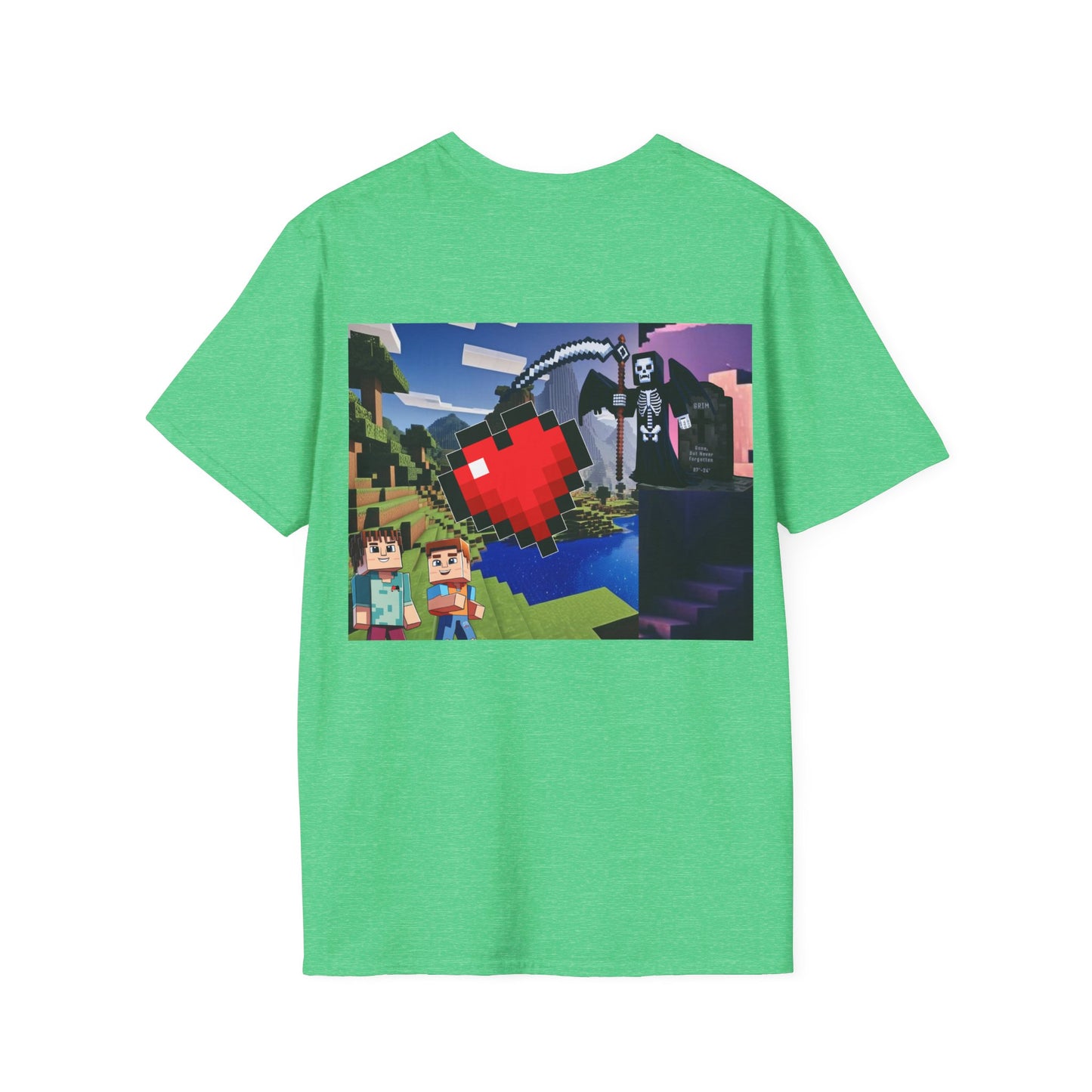 (LBG) Grim Memorial Tee - Minecraft Edition