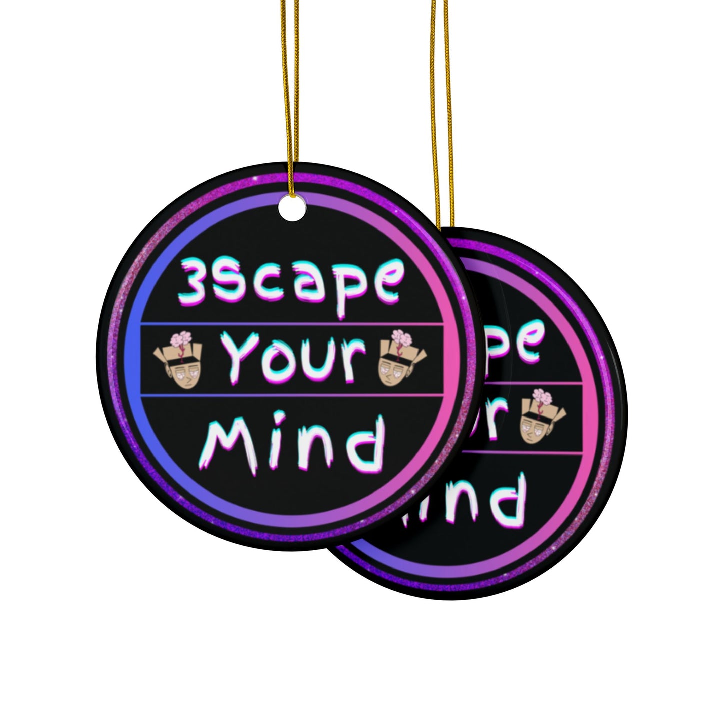 3YM Ornament (Circular Double-Sided)