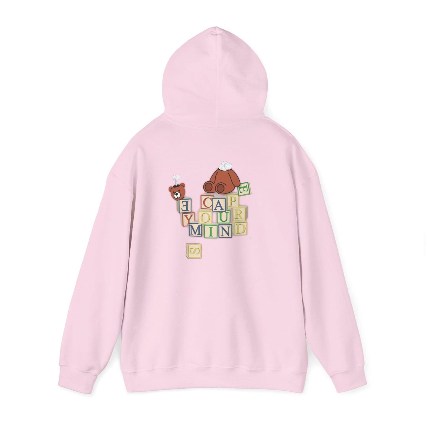 Bear W/ Building Blocks Unisex Hoodie