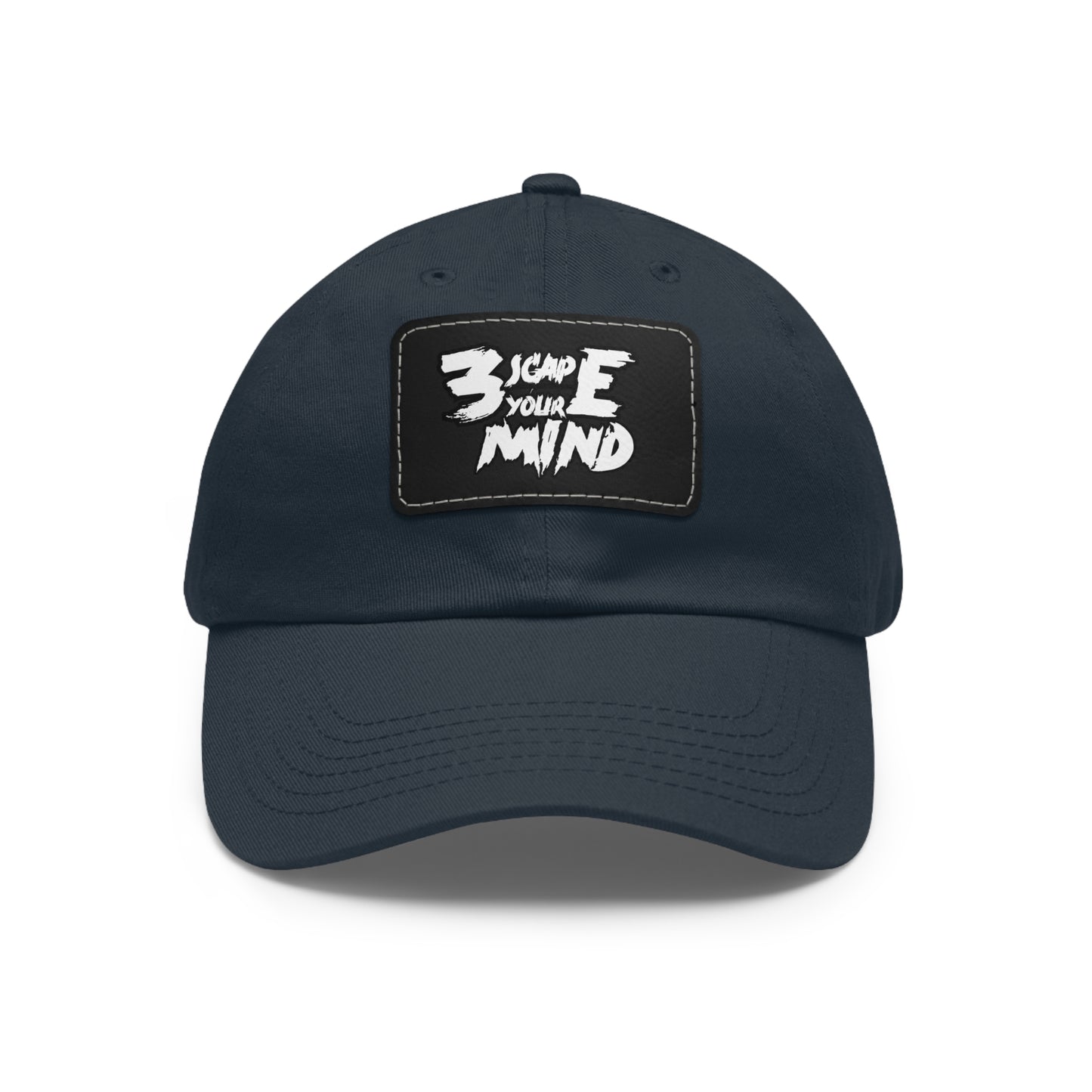 Escape Your Mind Dad Hat (Leather Patch)