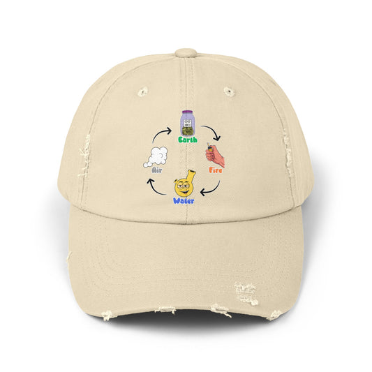 Elements Distressed Dad Hat